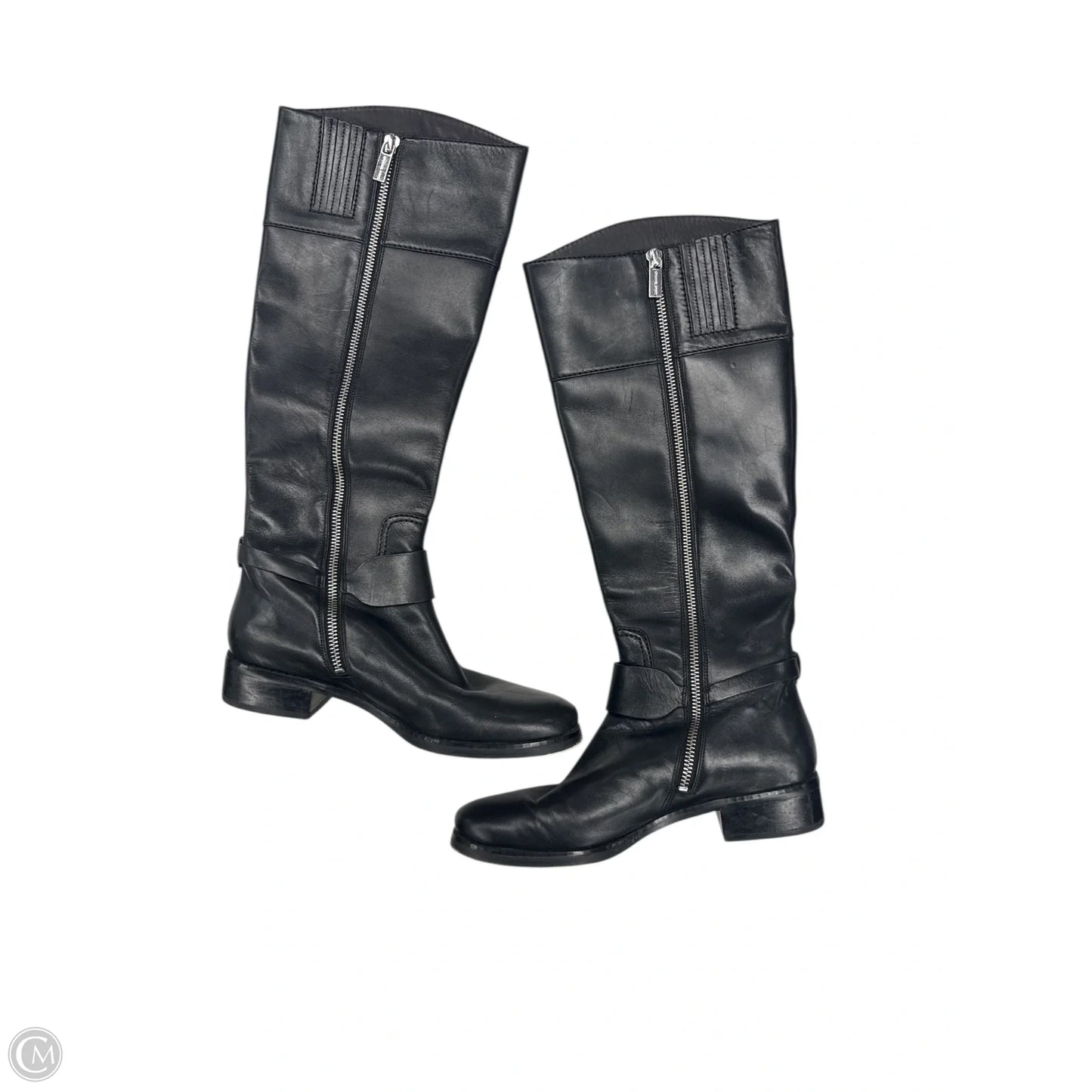 Boots Knee Heels By Michael By Michael Kors In Black, Size: 7