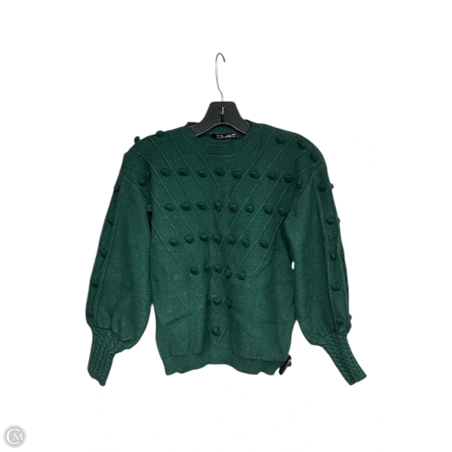 Sweater By Simplee In Green, Size: S