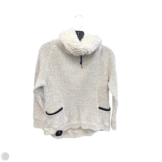 Sweater By Clothes Mentor In Grey & White, Size: S