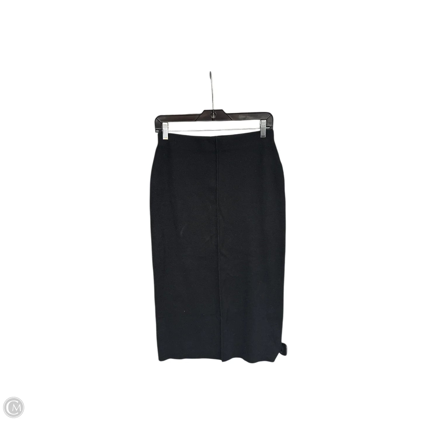 Skirt Midi By Zara In Black, Size: M