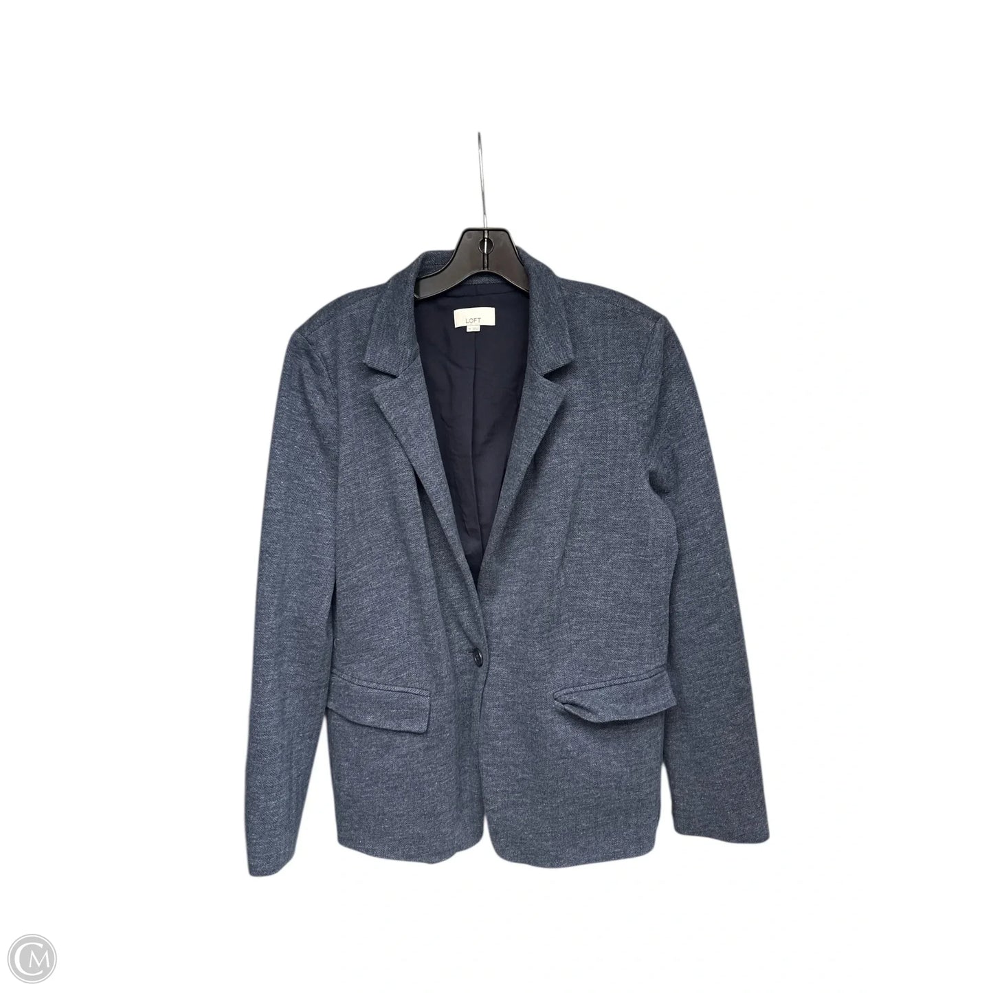 Blazer By Loft In Blue, Size: 14