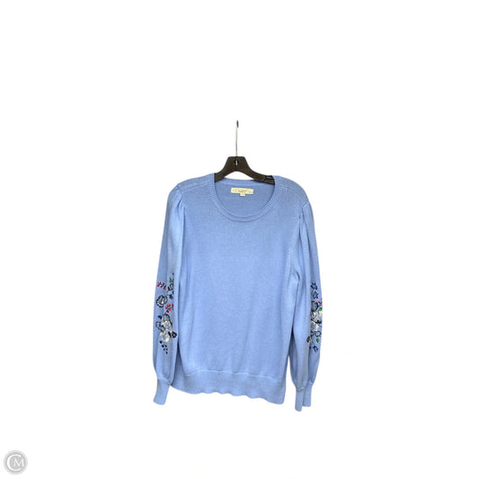 Sweater By Loft In Blue, Size: Xl