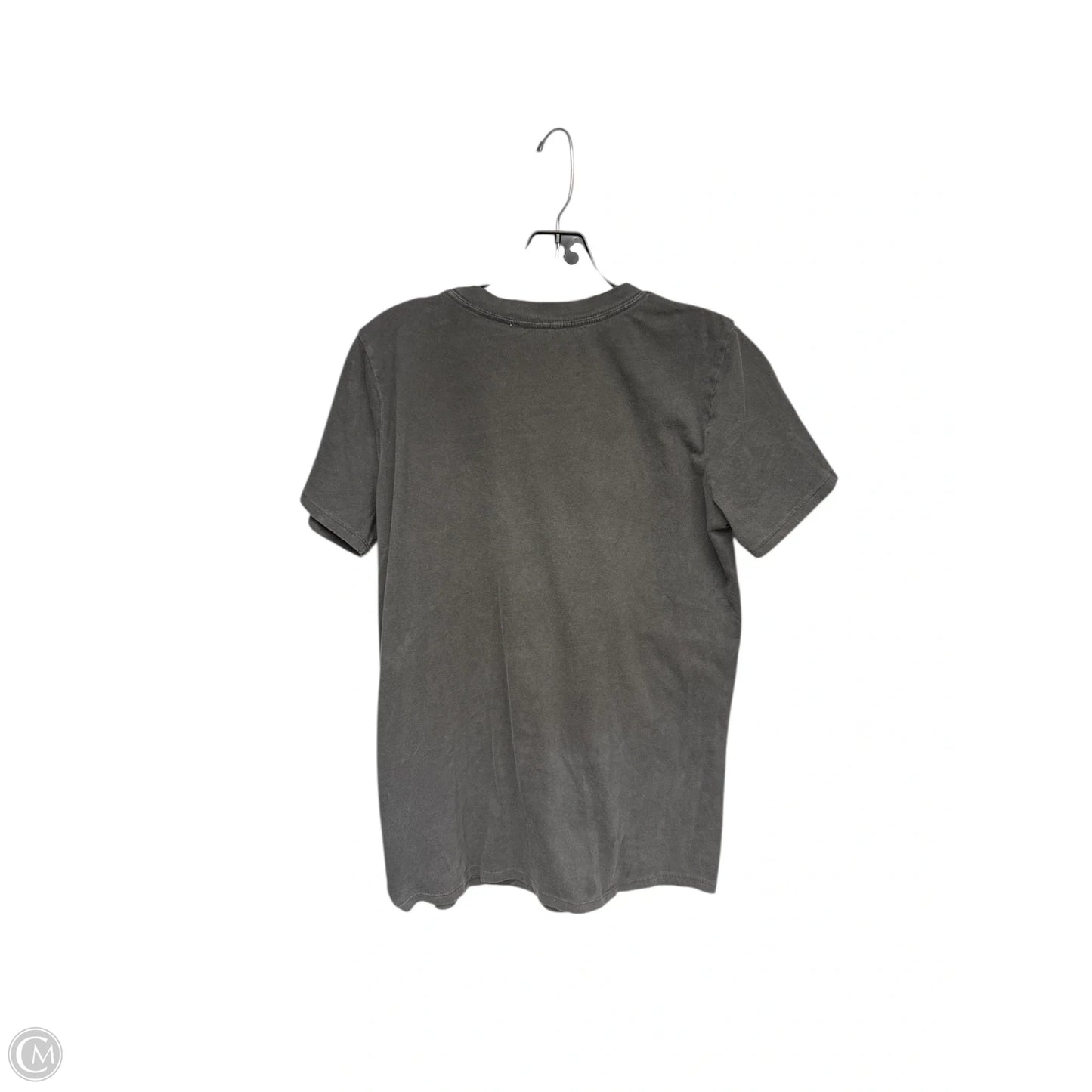 Top Short Sleeve By Tres Bien In Grey & White, Size: S