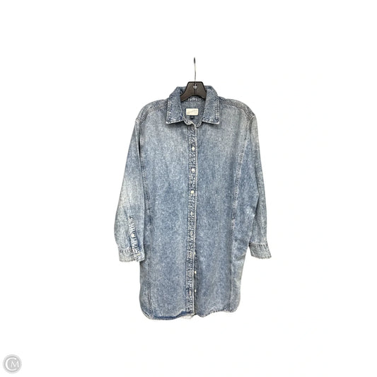 Jacket Denim By Universal Thread In Blue Denim, Size: S