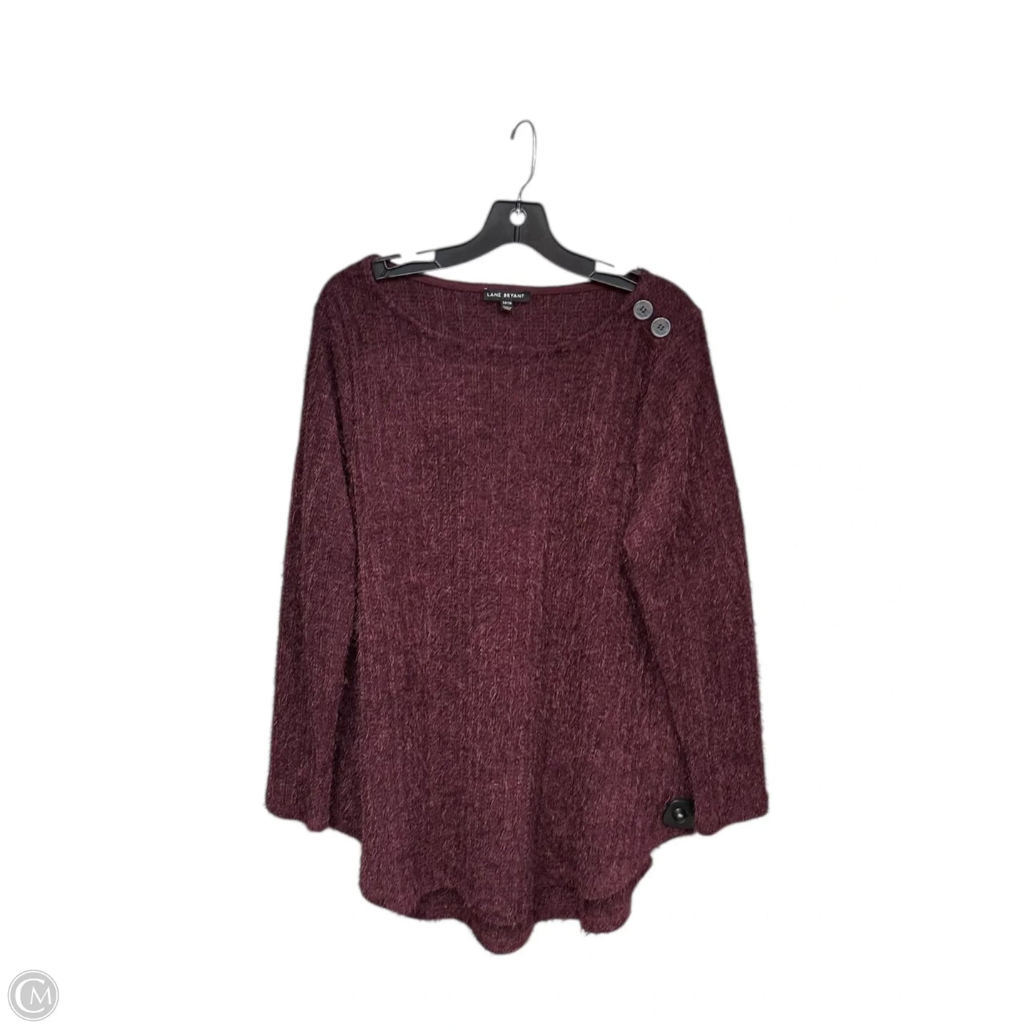 Sweater By Lane Bryant In Purple, Size: Xl