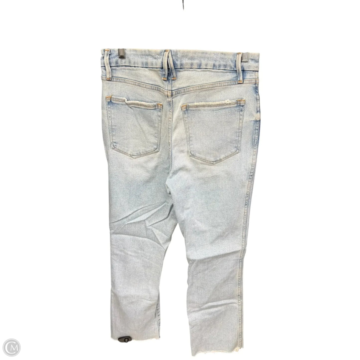 Jeans Boot Cut By Good American In Blue Denim, Size: 8