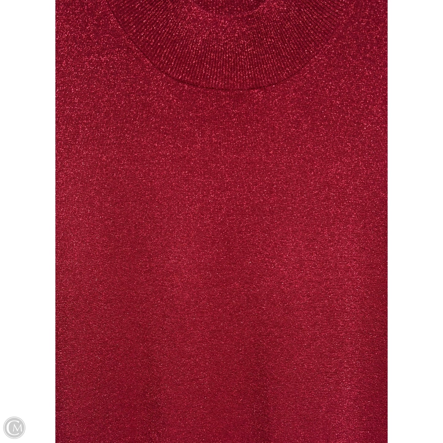 Sweater By Coldwater Creek In Red, Size: 2x