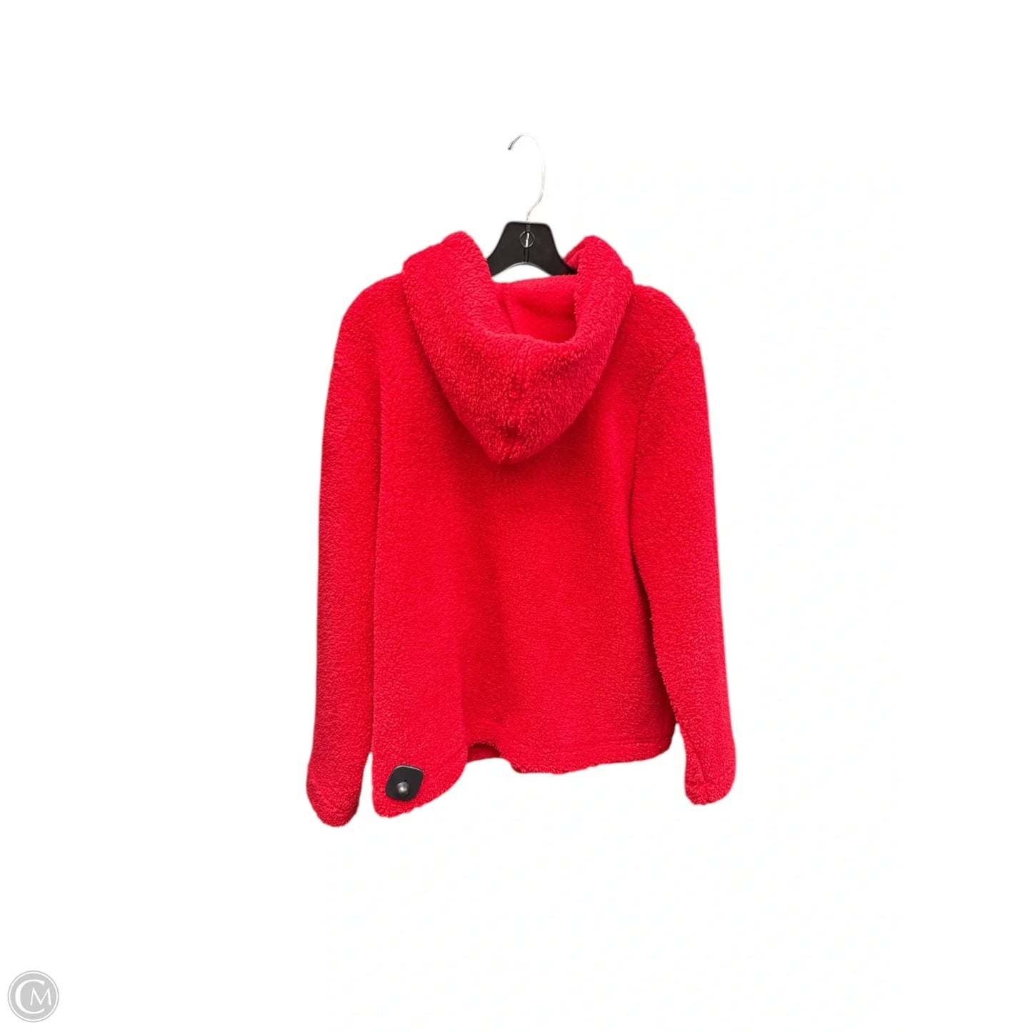 Jacket Fleece By Tommy Hilfiger In Red, Size: L