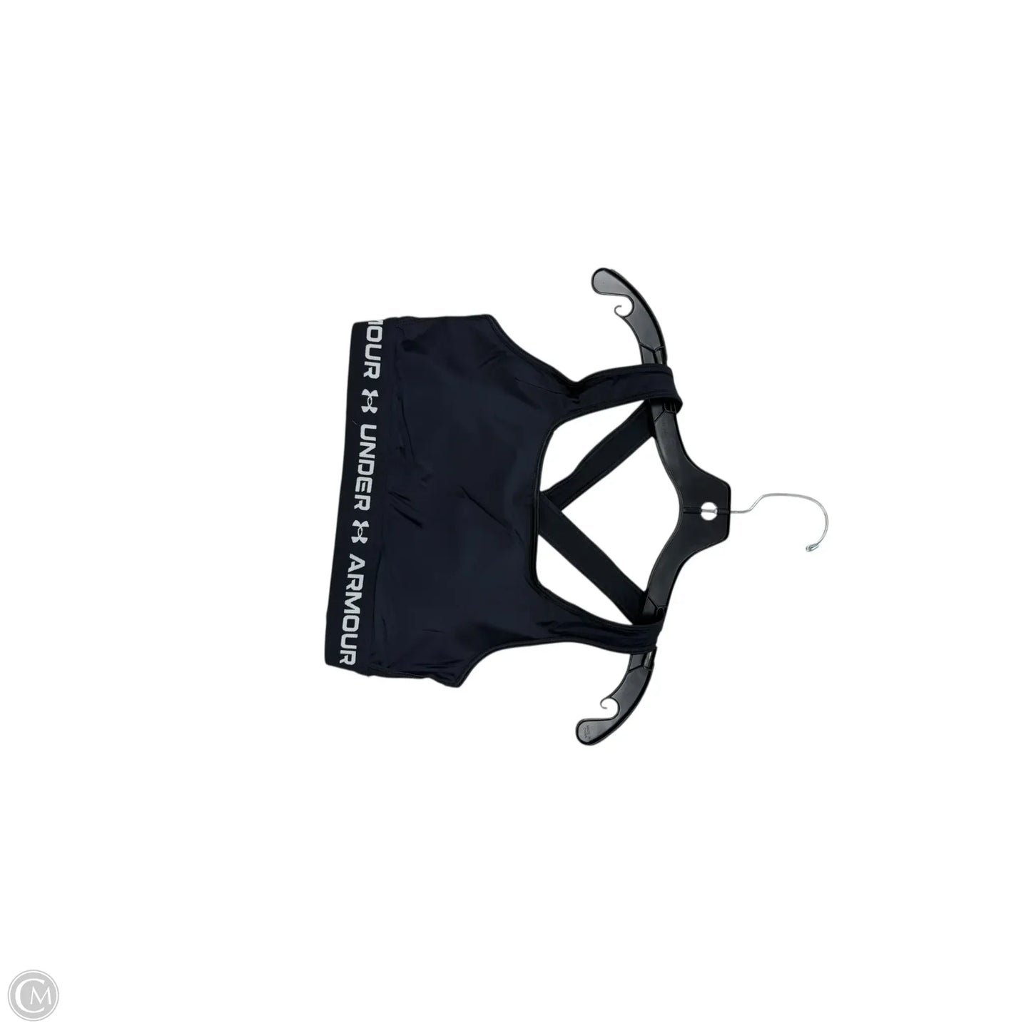 Athletic Bra By Under Armour In Black & White, Size: M