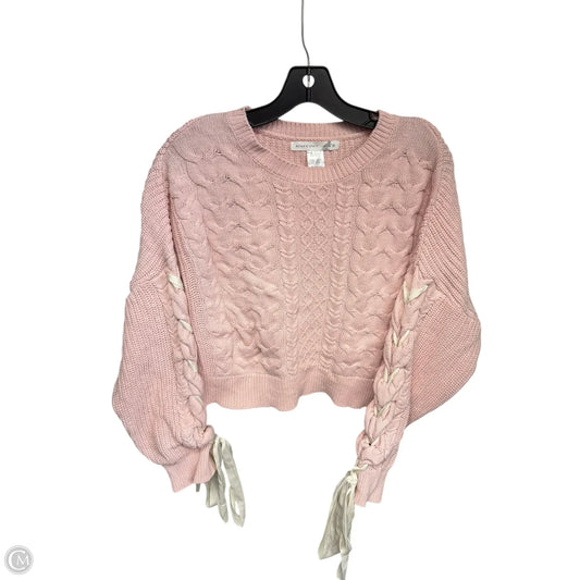 Sweater By Altard State In Cream & Pink, Size: Xs