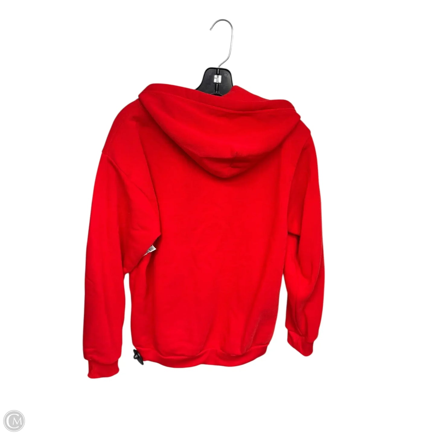 Athletic Sweatshirt Hoodie By Clothes Mentor In Blue & Red, Size: M