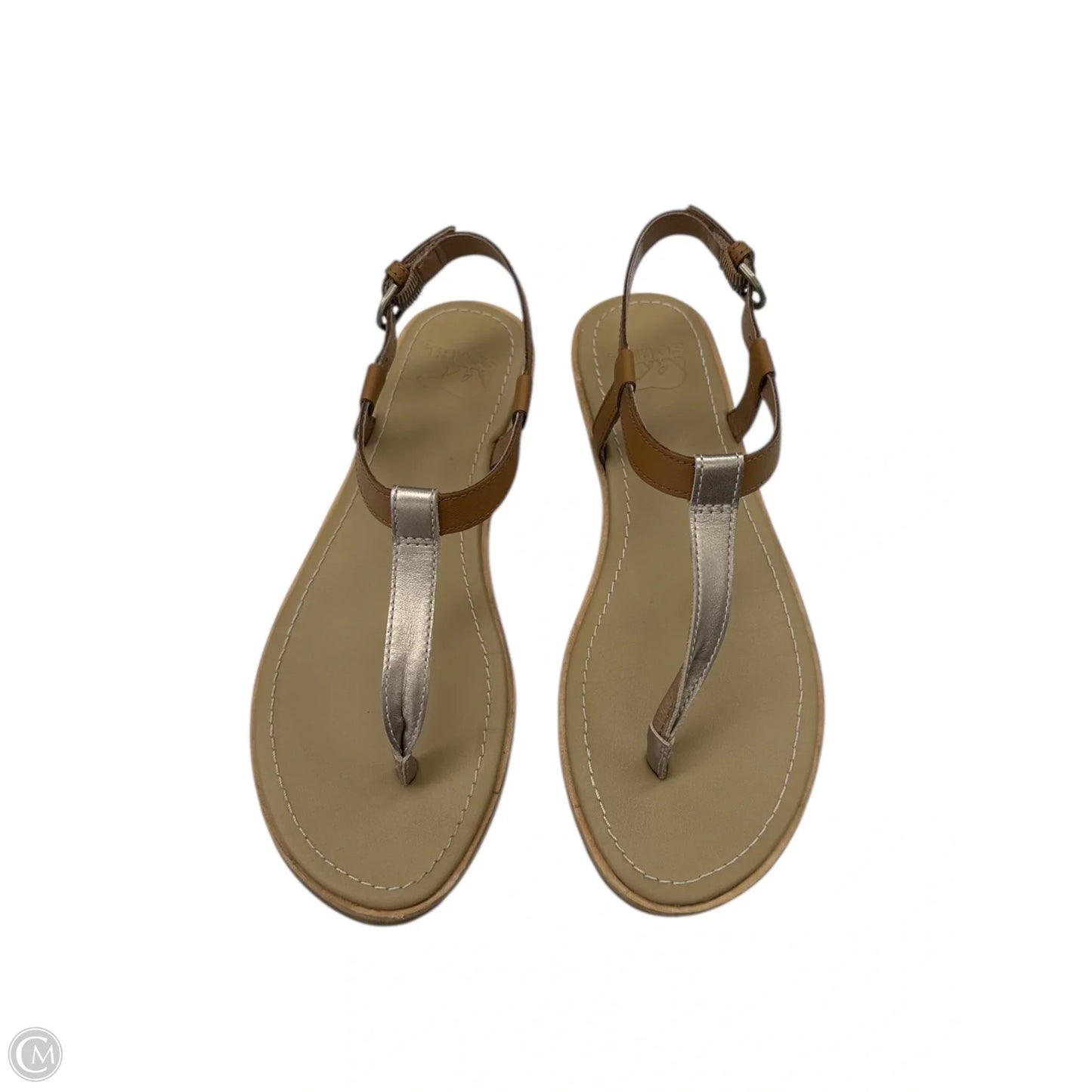 Sandals Flats By Sorel In Gold, Size: 7