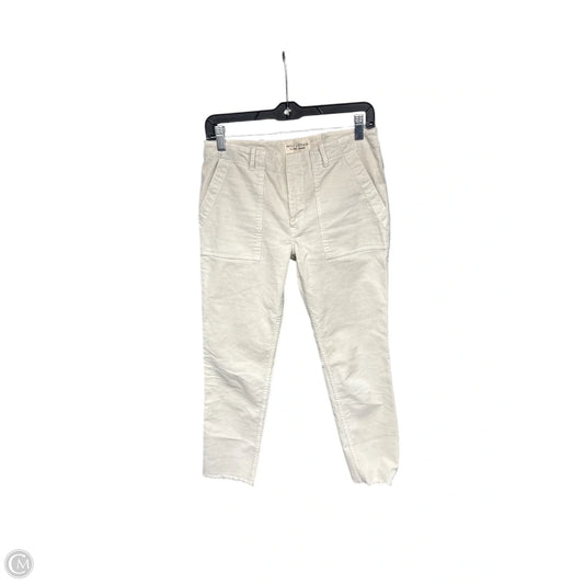Pants Corduroy By Nili Lotan In Cream, Size: 2