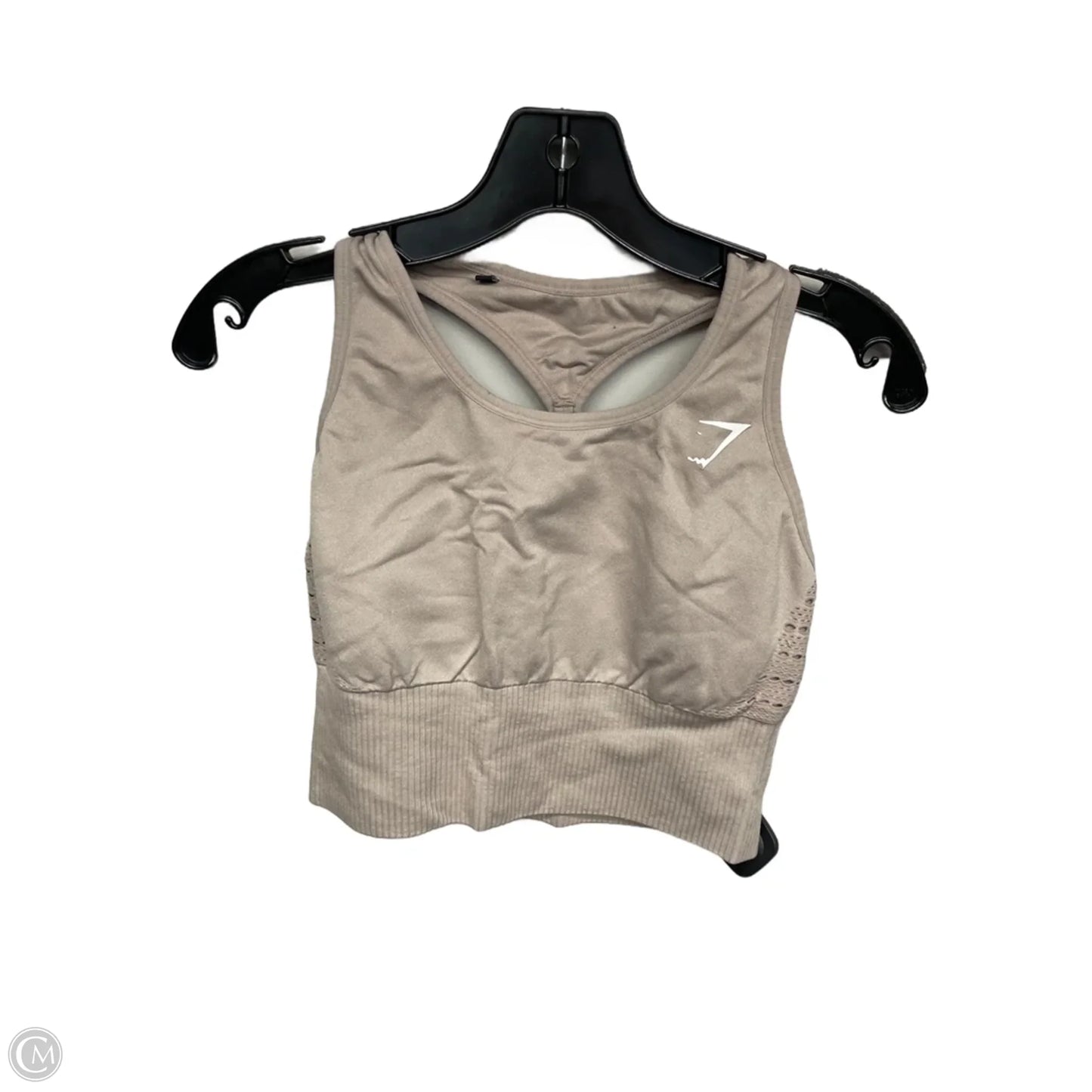 Athletic Bra By Gym Shark In Taupe, Size: M