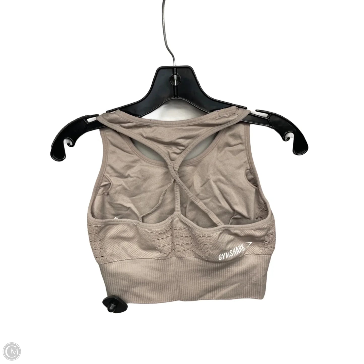 Athletic Bra By Gym Shark In Taupe, Size: M