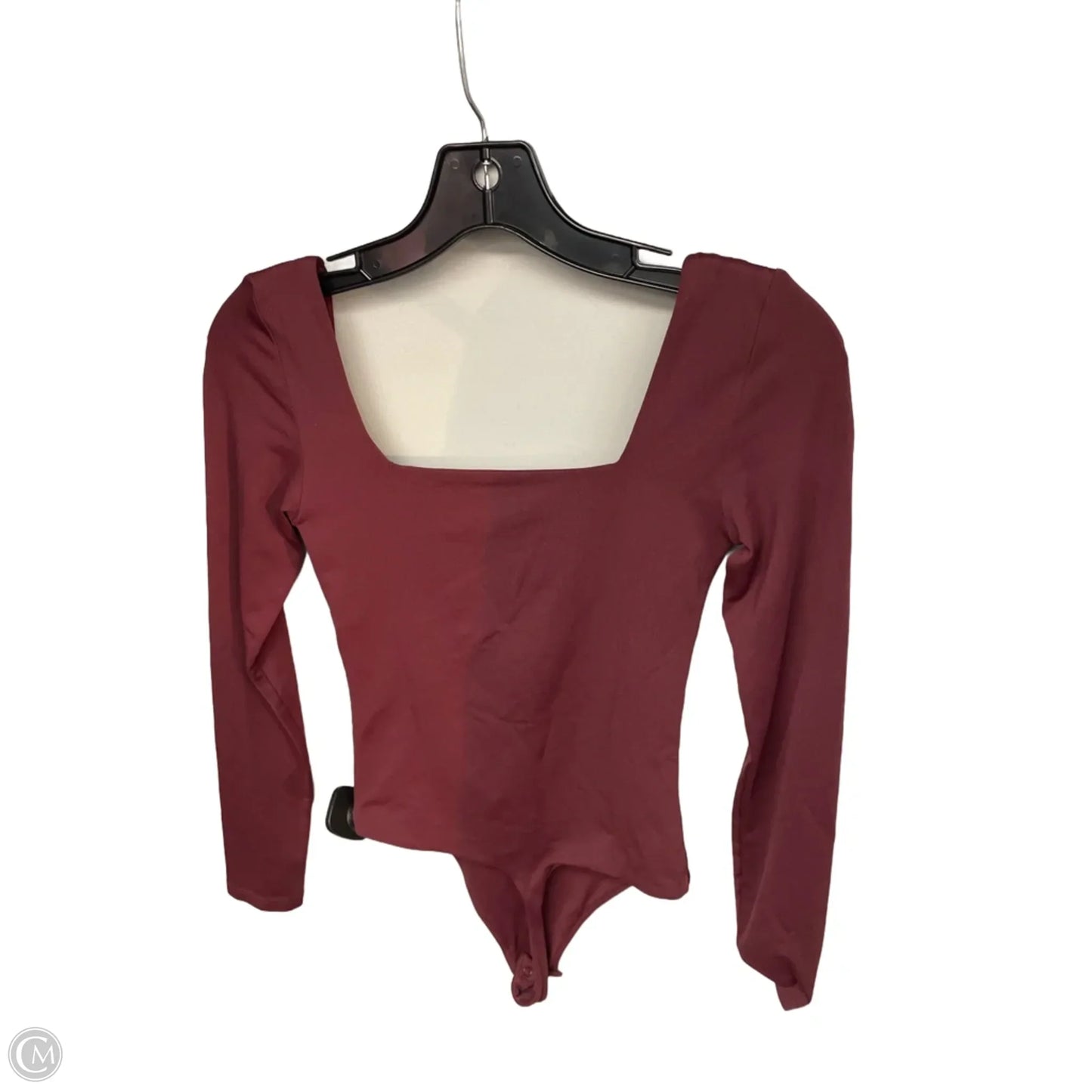 Bodysuit By Aritzia In Maroon, Size: S