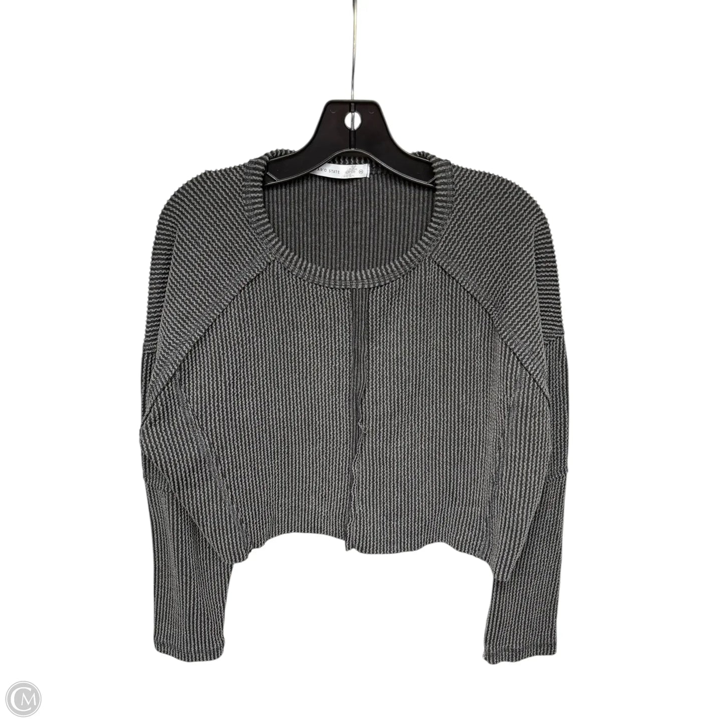 Top Long Sleeve By Altard State In Grey, Size: Xs