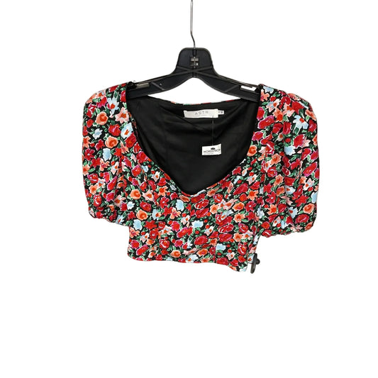 Top Short Sleeve By Astr In Floral Print, Size: Xs