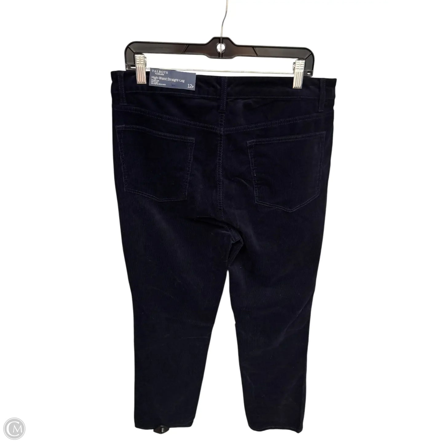 Pants Corduroy By Talbots In Blue, Size: 12p