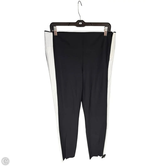 Athletic Pants By Athleta In Black & White, Size: 12p