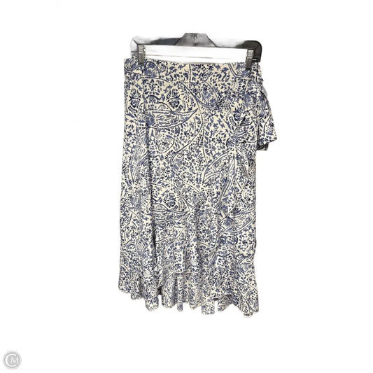 Skirt Maxi By Thml In Blue & White, Size: M