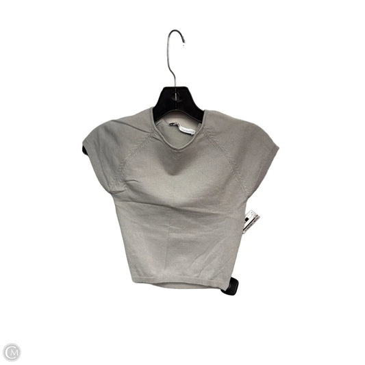 Top Short Sleeve By Zara In Green, Size: S