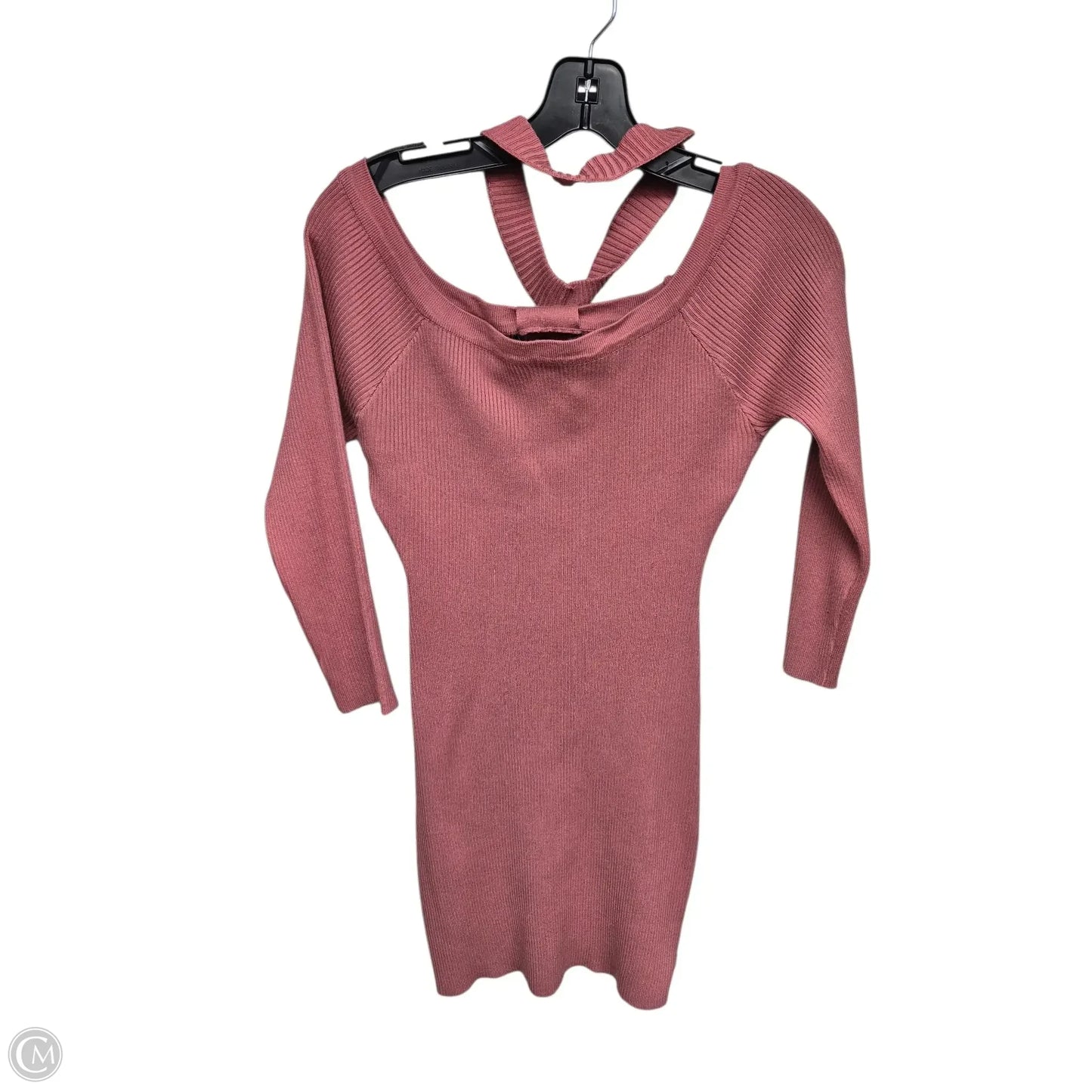 Tunic Long Sleeve By Almost Famous In Pink, Size: Xl