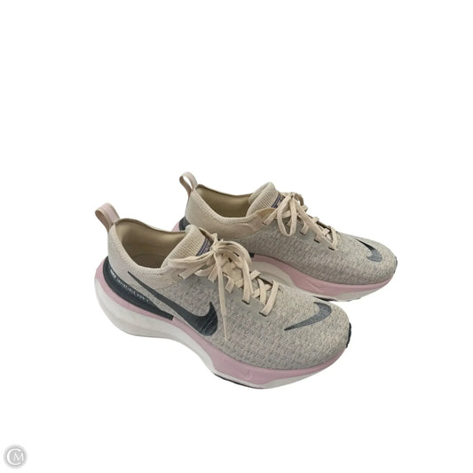 Shoes Athletic By Nike In Cream & Pink, Size: 8