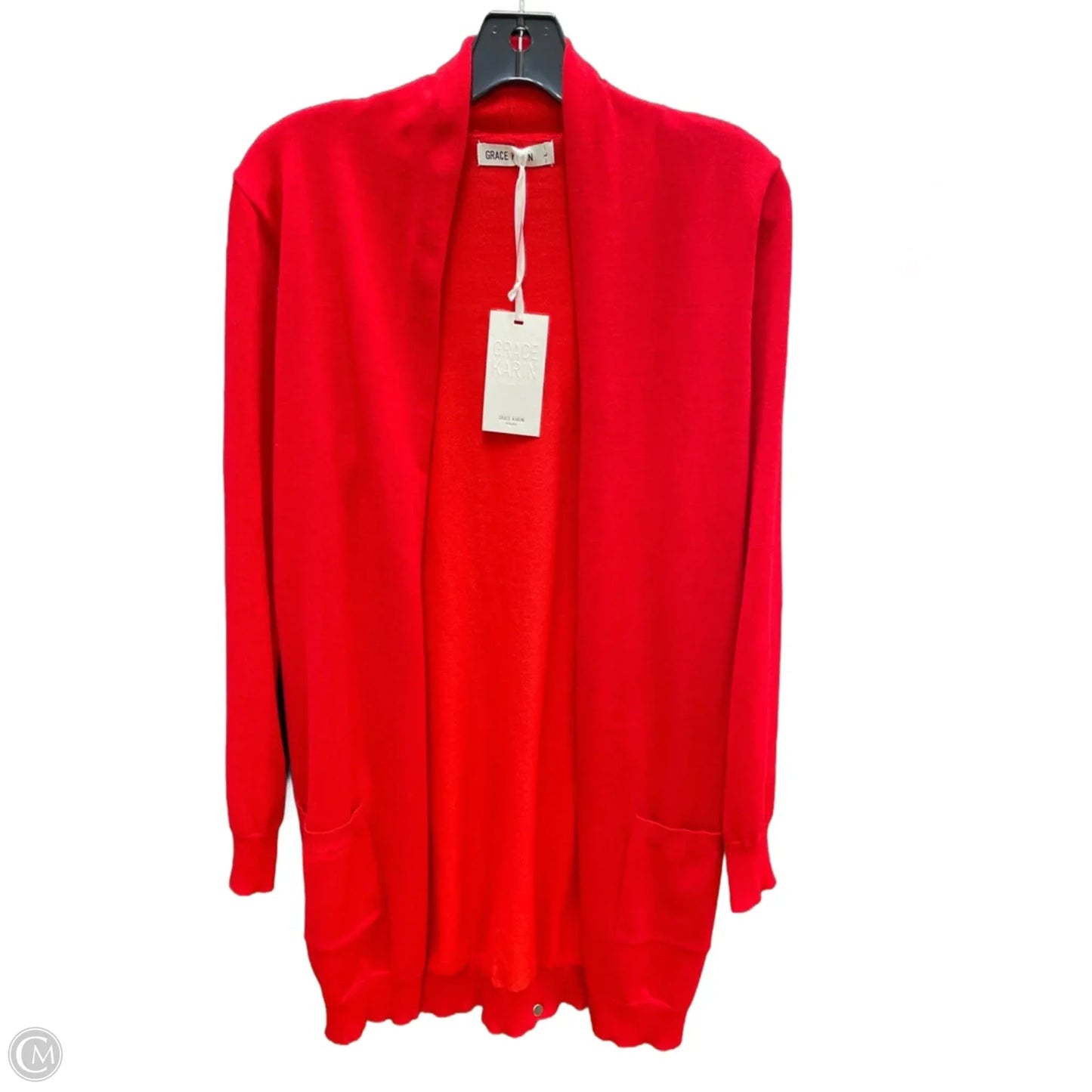 Cardigan By Grace Karin In Red, Size: L