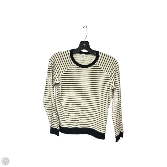 Top Long Sleeve By Marine Layer In Striped Pattern, Size: Xs