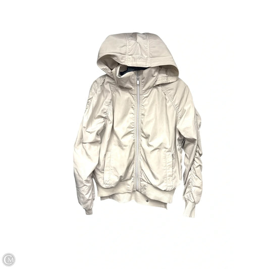 Athletic Jacket By Athleta In Tan, Size: S