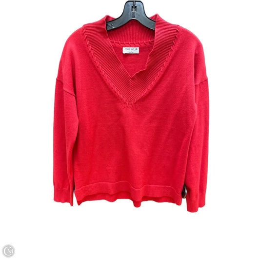 Sweater By Clothes Mentor In Pink, Size: M