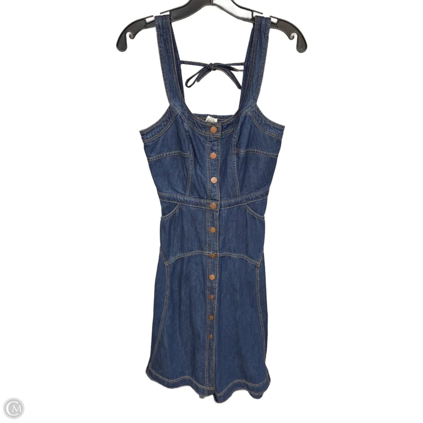 Dress Casual Maxi By Pilcro In Blue Denim, Size: S