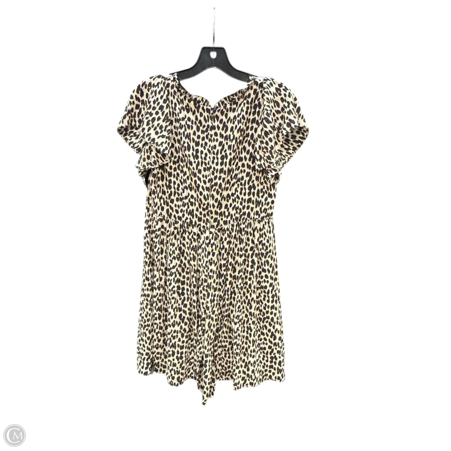 Dress Casual Midi By Loft In Animal Print, Size: Xs
