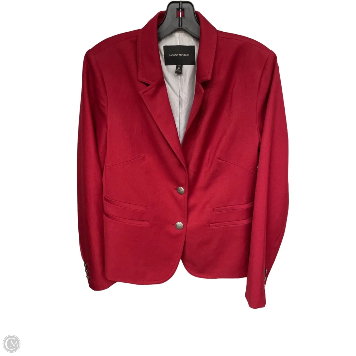 Blazer By Banana Republic In Red, Size: 8p