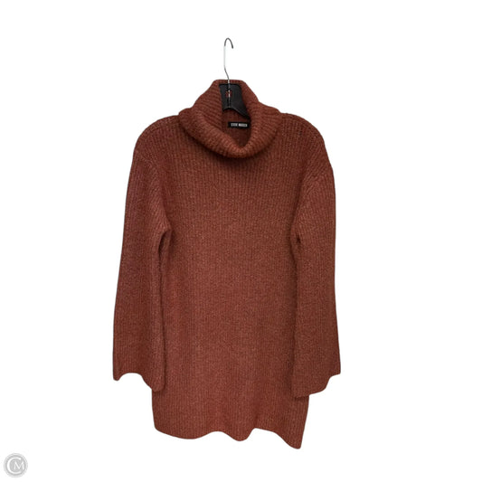 Dress Sweater By Steve Madden In Orange, Size: M