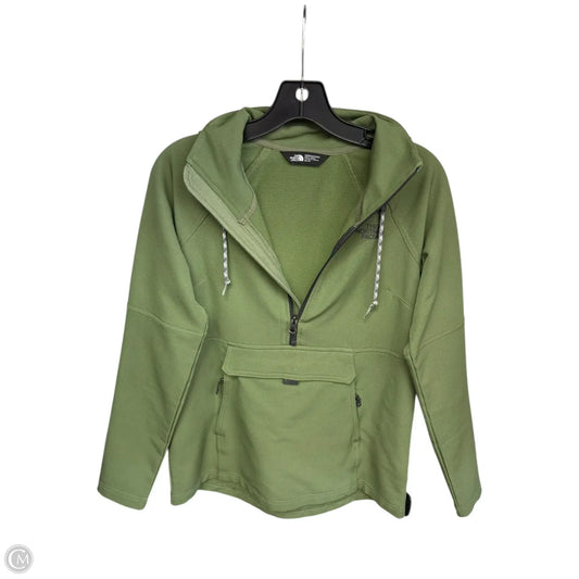 Athletic Jacket By The North Face In Green, Size: Xs