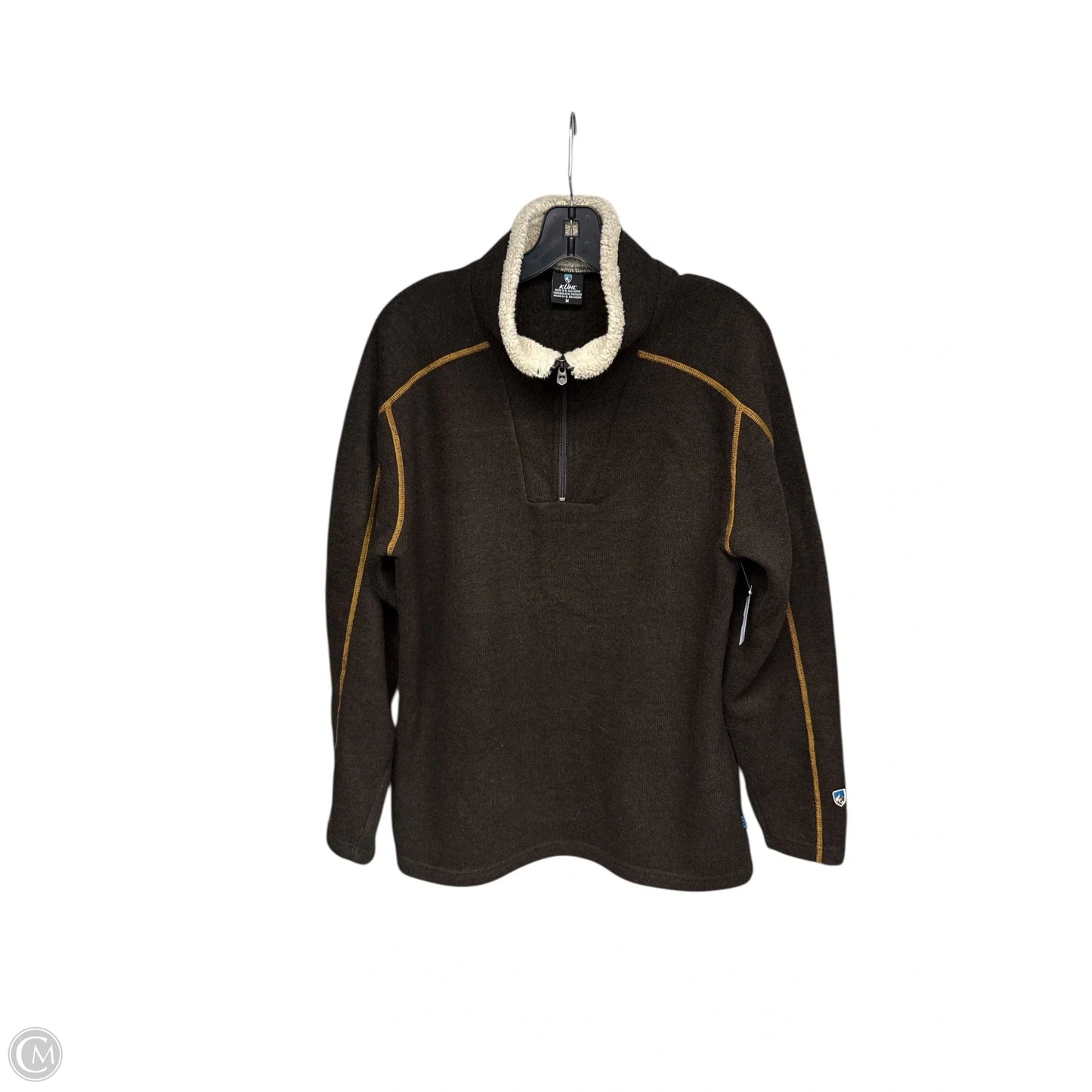 Jacket Fleece By Kuhl In Brown, Size: M