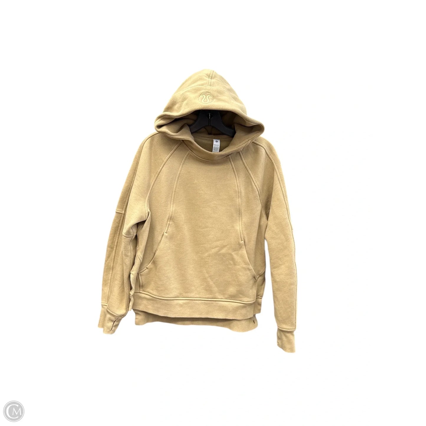 Athletic Sweatshirt Hoodie By Lululemon In Brown, Size: Xs