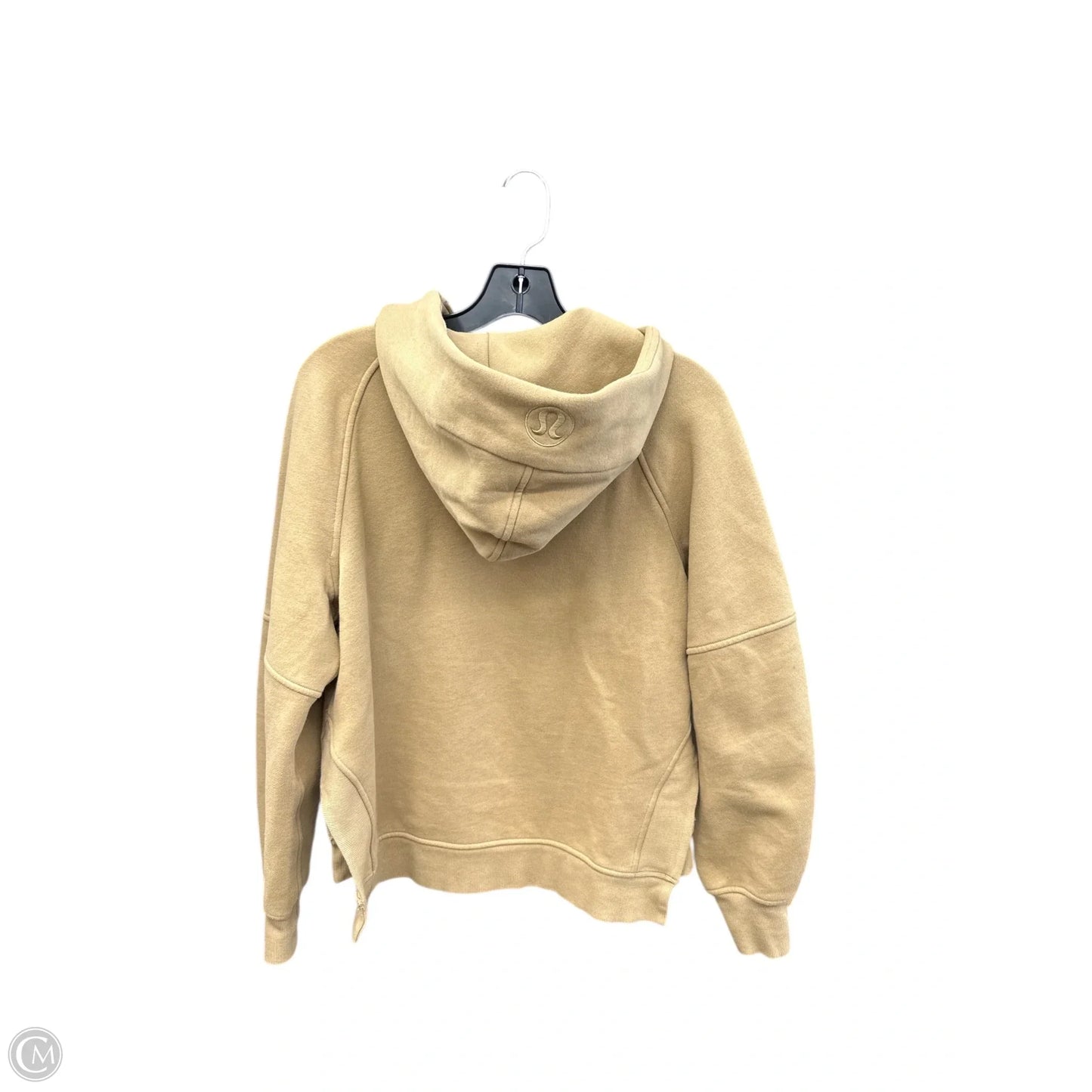 Athletic Sweatshirt Hoodie By Lululemon In Brown, Size: Xs