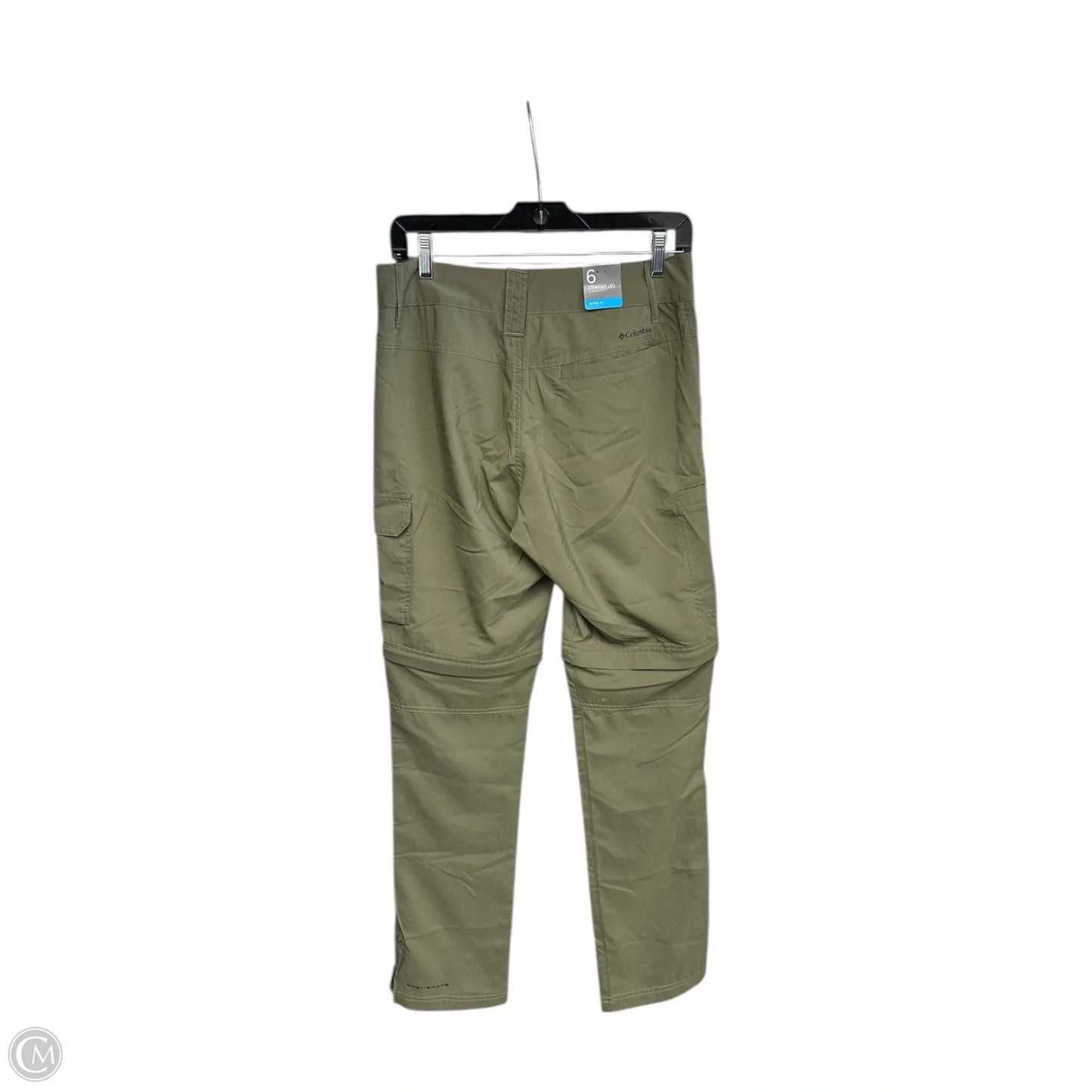Athletic Pants By Columbia In Green, Size: 6