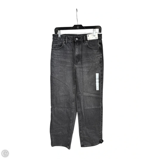 Jeans Straight By Clothes Mentor In Black Denim, Size: L