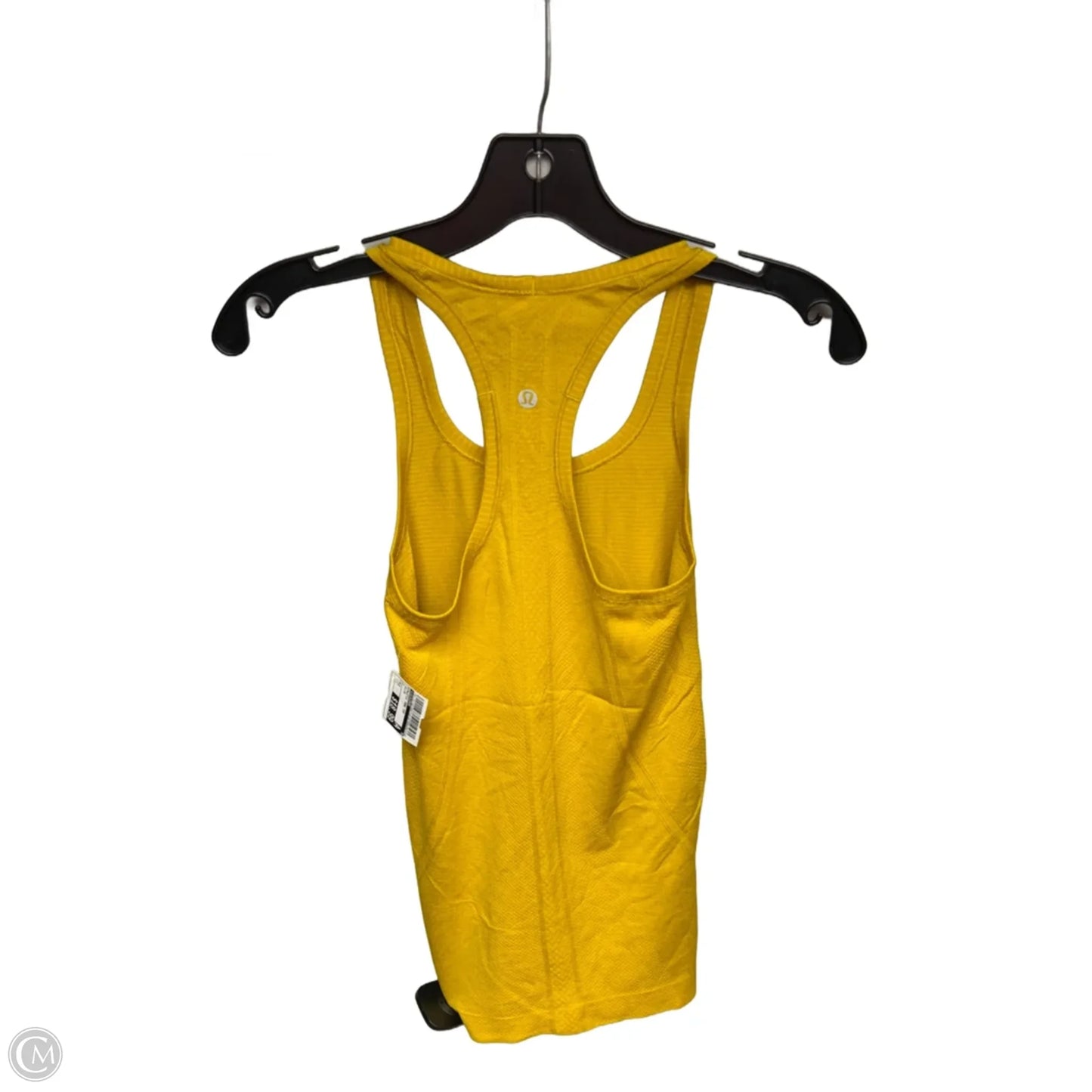 Athletic Tank Top By Lululemon In Yellow, Size: 2