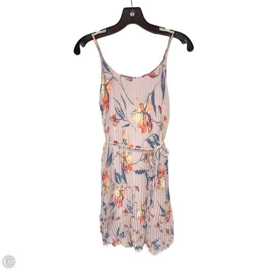 Dress Casual Maxi By A New Day In Pink & Purple, Size: Xs