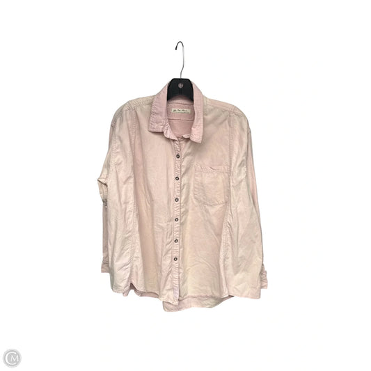 Top Long Sleeve By We The Free In Pink, Size: Xs