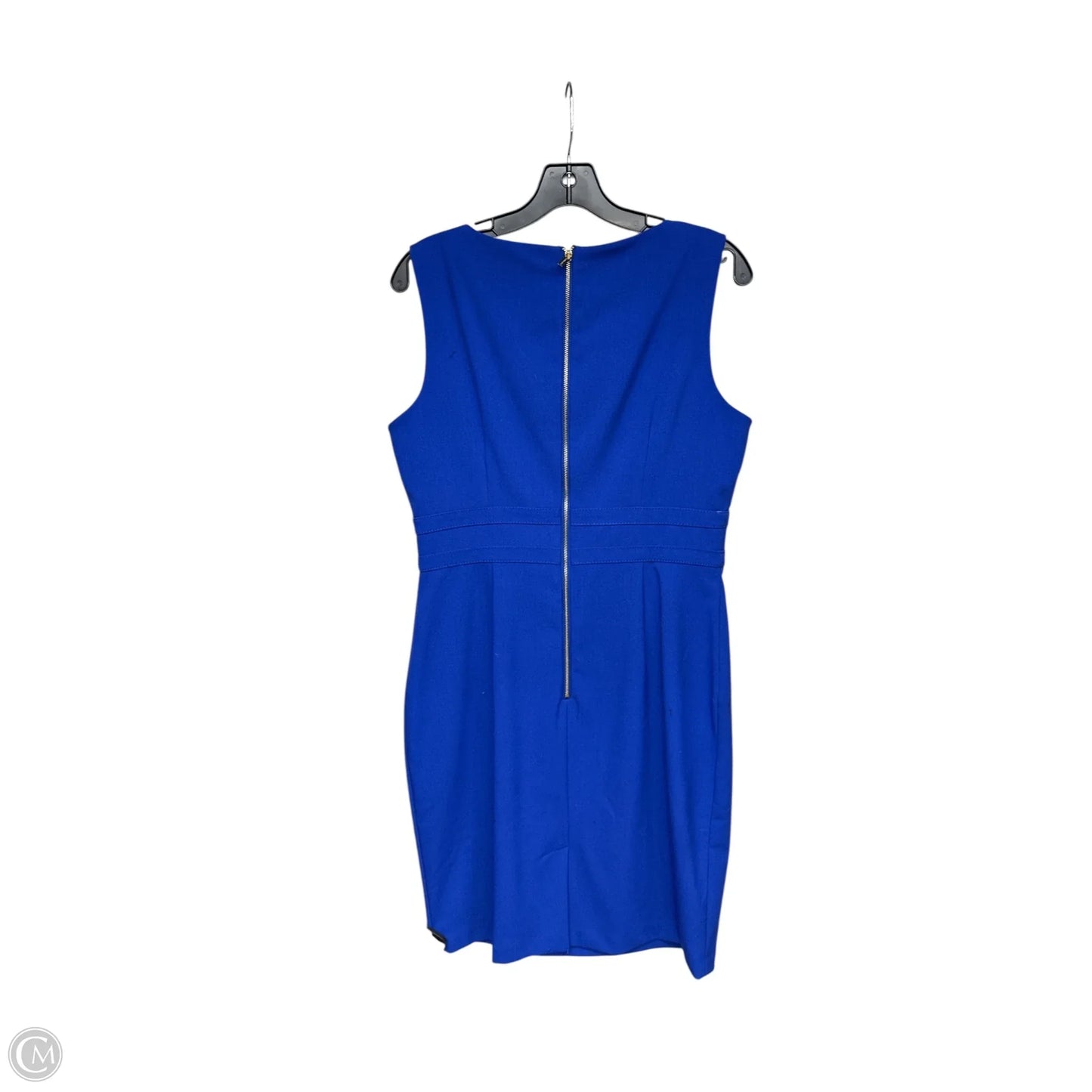 Dress Work By Calvin Klein In Blue, Size: 10