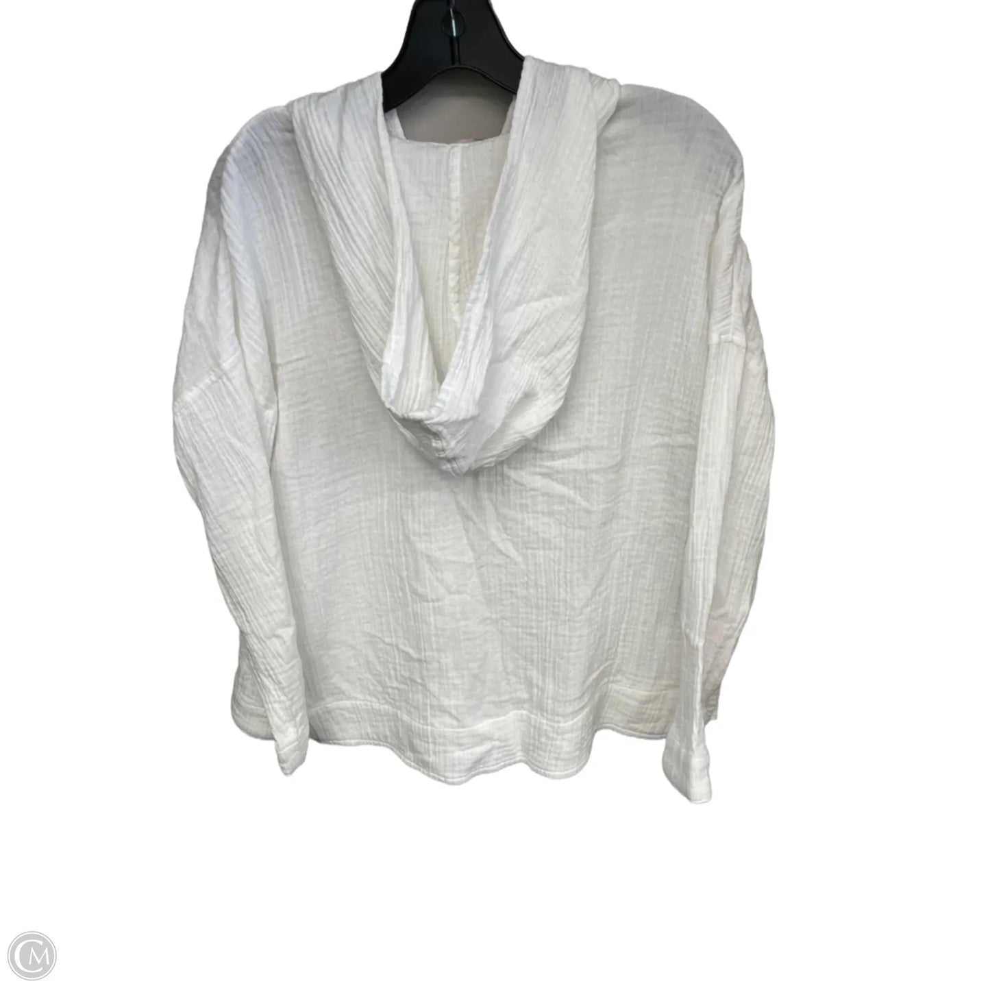 Top Long Sleeve By Soft Surroundings In White, Size: Mp