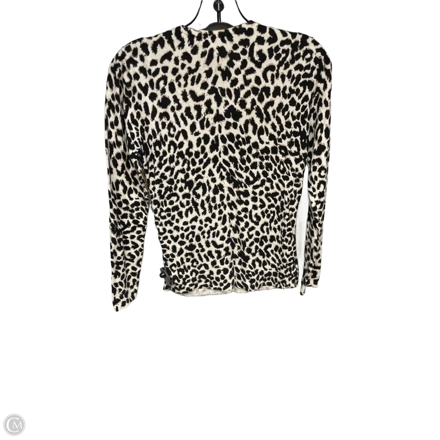 Top Long Sleeve By Ann Taylor In Animal Print, Size: S