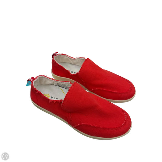 Shoes Flats By Vionic In Red, Size: 7
