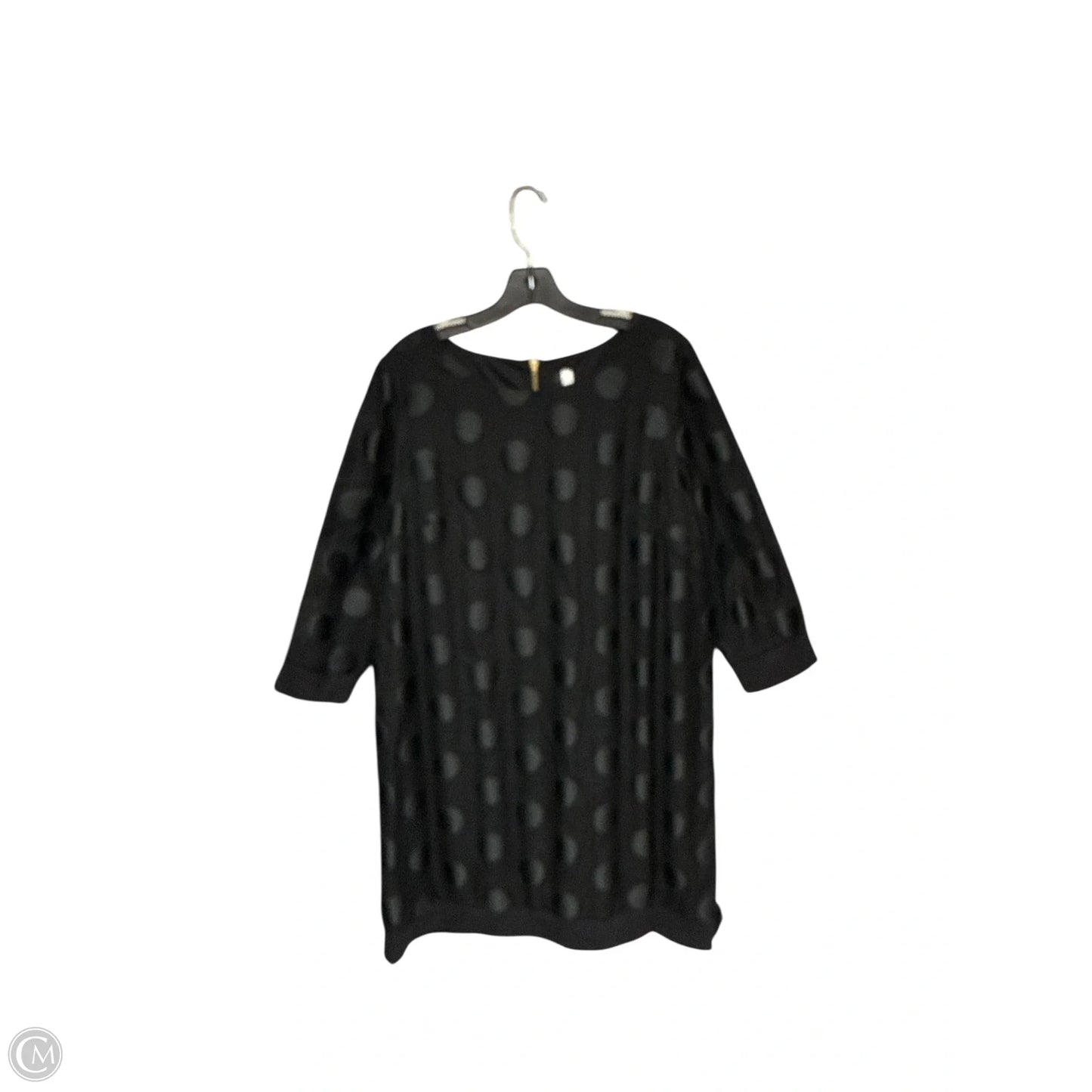 Dress Party Midi By Kensie In Black, Size: Xl